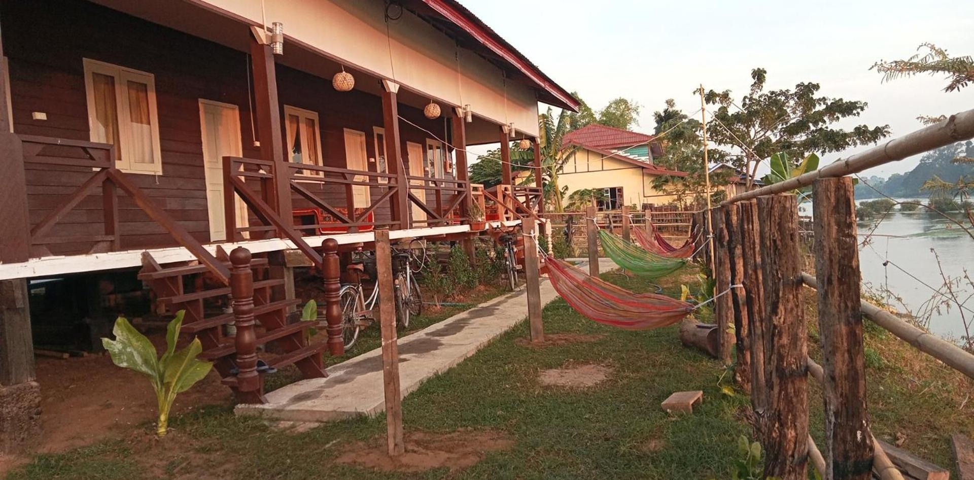Champa 2 Guesthouse Ban Dondét Exterior foto